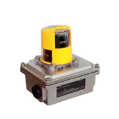 Westlock ตำแหน่งโรตารีมอนิเตอร์ลิมิตสวิตช์ 3000 8300 3300 Series พร้อมวาล์ว Fisher V150 และตัวกำหนดตำแหน่ง DVC6200