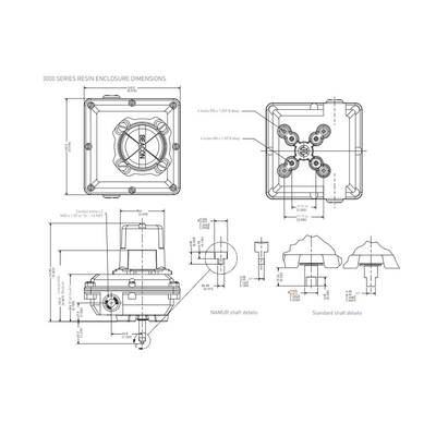 Westlock ตำแหน่งโรตารีมอนิเตอร์ลิมิตสวิตช์ 3000 8300 3300 Series พร้อมวาล์ว Fisher V150 และตัวกำหนดตำแหน่ง DVC6200