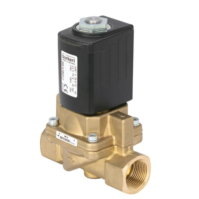 Burket โซลินอยด์วาล์ว 6407 Servo Assisted 2/2 Way Piston Valve