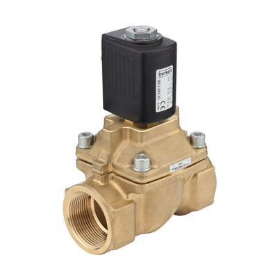 Burket โซลินอยด์วาล์ว 6407 Servo Assisted 2/2 Way Piston Valve