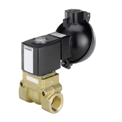 Burket 5404 Servo Assisted 2/2 - วาล์วลูกสูบทาง