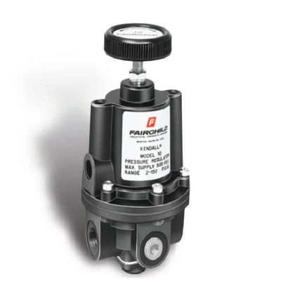 Rotork Fairchild Model 10 Series เครื่องควบคุมความเที่ยงแบบนิวเมติกสำหรับตัวกระตุ้นร่างกายของวาล์วฟิชเชอร์