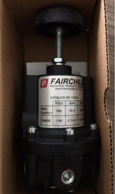 Rotork Fairchild Model 10 Series เครื่องควบคุมความเที่ยงแบบนิวเมติกสำหรับตัวกระตุ้นร่างกายของวาล์วฟิชเชอร์