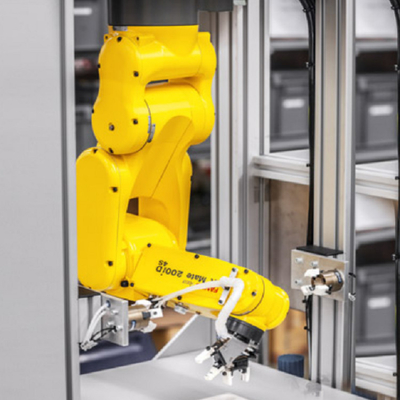 Fanuc LR Mate 200iD/7L น้ำหนักบรรทุก 7 กก. ถึง 911 มม. หุ่นยนต์ขนาดเล็กสำหรับการขนย้าย / การเชื่อม
