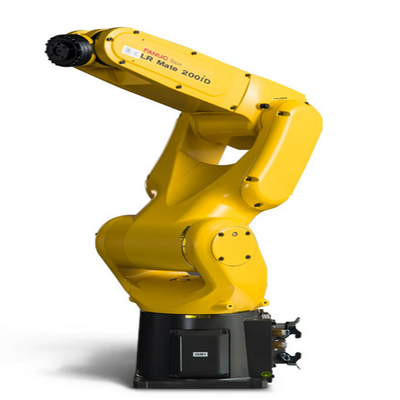 Fanuc LR Mate 200iD/7L น้ำหนักบรรทุก 7 กก. ถึง 911 มม. หุ่นยนต์ขนาดเล็กสำหรับการขนย้าย / การเชื่อม