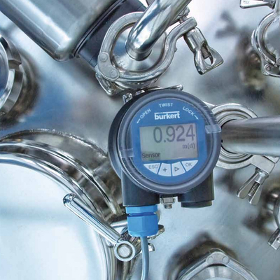 Burkert Pneumatic Actuator Type 3004 20 ถึง 100Nm Electric Rotary