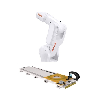 KR 4 R600 Kuka Robot Arm แขนกลขนาดกะทัดรัด 6 แกนพร้อม GBS Robot Rail Electronics