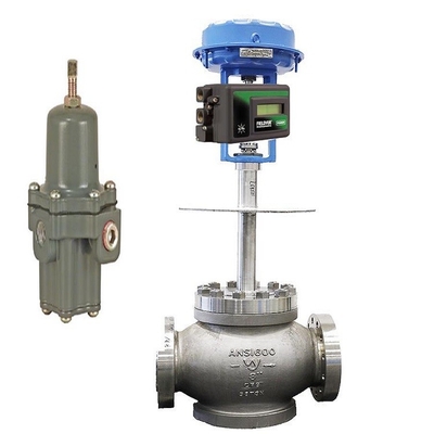 ฟิชเชอร์นิวเมติก Positioner Rotork Actuator Dvc2000 67CFR วาล์วลดแรงดันกรอง