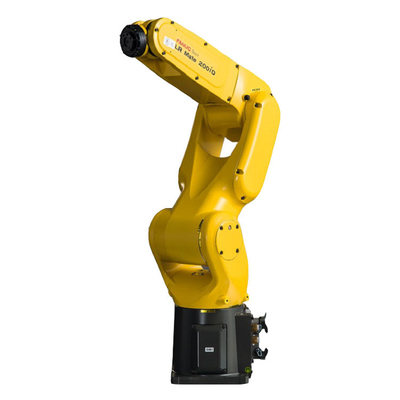 Fanuc Palletizing Robot Arm LRMate-200iD 6 แกนสูงสุด 717 มม. พร้อมรางหุ่นยนต์ GBS