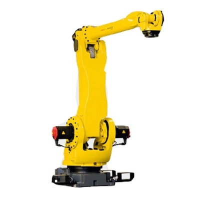 หุ่นยนต์จัดเรียงพาเลท Fanuc 5 แกนอุตสาหกรรม M-410iB/140H พร้อมรางหุ่นยนต์ GBS