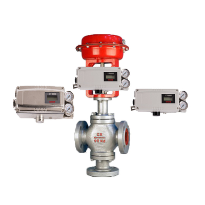 ROTORK YTC Smart Valve Positioner Ytc 3300 พร้อมวาล์วควบคุมและแอคทูเอเตอร์ของจีน