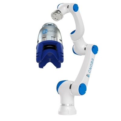 หุ่นยนต์ทำงานร่วมกัน CNGB 3 กก. พร้อมกริปเปอร์ไฟฟ้าอเนกประสงค์ Onrobot 2FG7 MG10 สำหรับการประกอบ