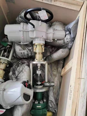 ROTORK Electric Actuator IQ พร้อม IW IB IS Gearbox สำหรับ Fisher Electric Control Valve EWT