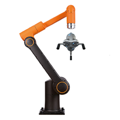 Hanwha 6 Axis Cobot Palletizer HCR-12 แขนหุ่นยนต์ทำงานร่วมกันพร้อมระบบการมองเห็น Onrobot Gripper