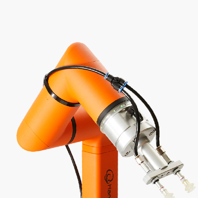 แขนหุ่นยนต์ทำงานร่วมกัน HCR-3A พร้อมระบบการมองเห็น Onrobot Gripper Hanwha 6 Axis Cobot Palletizer