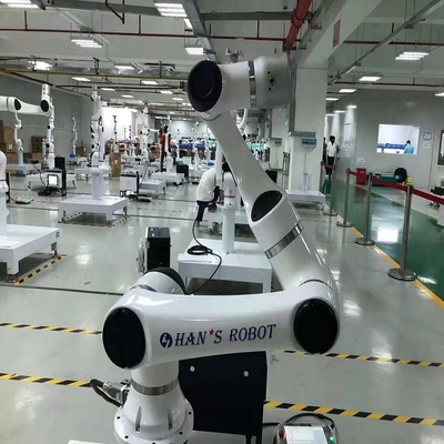 Hansrobot Elfin03 แขนหุ่นยนต์ทำงานร่วมกันสำหรับการเชื่อม Cobot 6 แกน น้ำหนักบรรทุก 3 กก