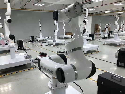 Hansrobot Cobot Elfin05-L แขนหุ่นยนต์ทำงานร่วมกัน 6 แกน น้ำหนักบรรทุก 3.5 กก. สำหรับการจัดเรียงบนพาเลท