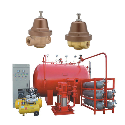 EMSESON Cach A Skid Mount Package พร้อมตัวปรับแรงดันแก๊สเชื้อเพลิง