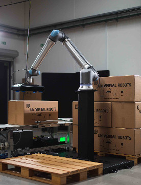 แขนหุ่นยนต์ Cobot UR20 น้ำหนักบรรทุกอเนกประสงค์ 20 กก. สำหรับหุ่นยนต์เชื่อมอัตโนมัติ