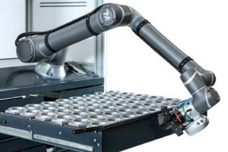 แขนหุ่นยนต์ Techman Cobot TM14 แบบ 6 แกนสำหรับการขันสกรู การหยิบ และการจัดวาง