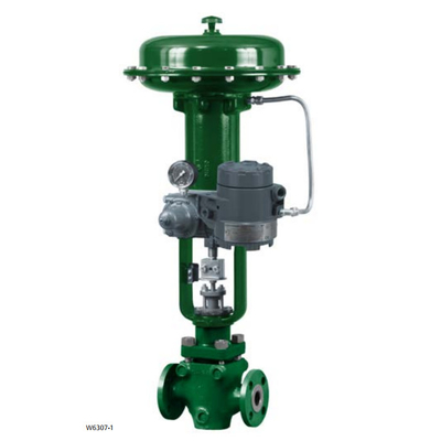 ตัวกำหนดตำแหน่งวาล์วควบคุม KOSO EPA800 พร้อมตัวแปลงแรงดัน Fisher 846