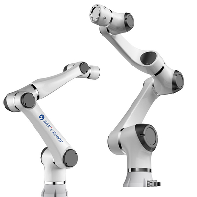 MIG เครื่องเชื่อม Megmeet แขนหุ่นยนต์ทำงานร่วมกัน Hansrobot Elfin10-L