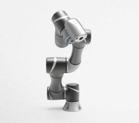 TM TM5-900 แขนหุ่นยนต์ Cobot พร้อมไฟฉายเชื่อม TBI เครื่องเชื่อม OTC และระบบราง