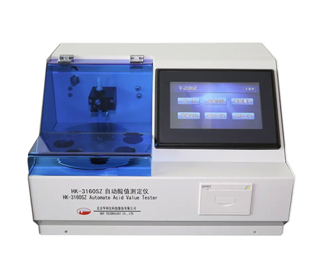 HUAKEYI HK-3160SZ เครื่องทดสอบจำนวนกรดน้ำมันอัตโนมัติหม้อแปลงเครื่องทดสอบความเป็นกรดที่ละลายน้ำได้