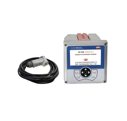 HUAKEYI HK-368 เครื่องวิเคราะห์ค่าการนำไฟฟ้าความเข้มข้นเชิงอุปนัย เครื่องวิเคราะห์อุตสาหกรรมออนไลน์