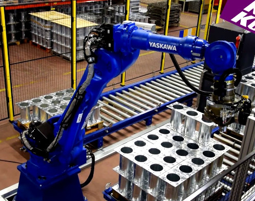 แขนหุ่นยนต์ Yaskawa ที่มีประสิทธิภาพในการจัดการน้ำหนักบรรทุกสูง 180 กก. อุตสาหกรรม 6 แกน GP180