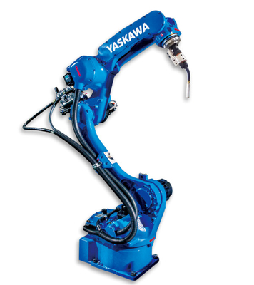 ไฟฉายเชื่อม Arc Mig สำหรับแขนหุ่นยนต์ 6 แกนอุตสาหกรรม YASKAWA อันทรงพลัง