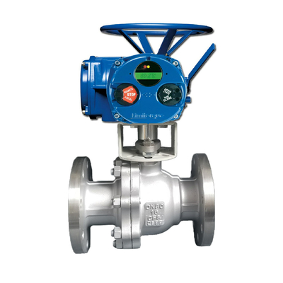 Limitorque - QX Electric Actuator ทำงานร่วมกับวาล์วควบคุมของจีน
