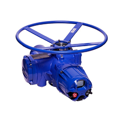 Limitorque - QX Electric Actuator ทำงานร่วมกับวาล์วควบคุมของจีน
