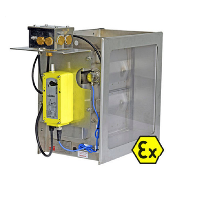 วาล์วควบคุม Schischek Range Double Acting Electric Pneumatic Actuator ทำงานร่วมกับแดมเปอร์