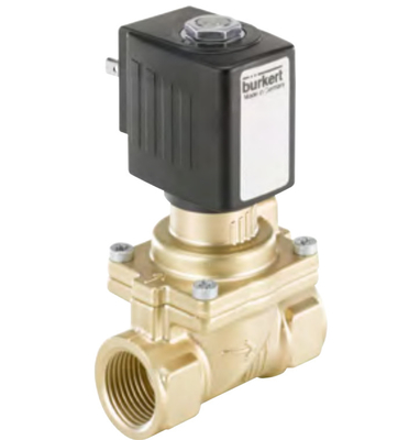 Masoneilan Actuator พร้อม Burkert Solenoid Valve ทนอุณหภูมิสูง 2/2 Running Burkert Brass Solenoid Valve 6524