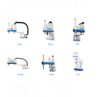 หุ่นยนต์จัดการ 4 แกนแขนความถี่สูง CNGBS ST4-R350 Scara Robot พร้อมน้ำหนักบรรทุก 4KG และระยะการเข้าถึง 350 มม.