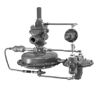 Fisher Regulator 1190 Low Pressure Gas Blanketing Valve วาล์วลดแรงดันที่ดำเนินการโดยนักบินสำหรับการติดตั้งแบบลื่นไถล