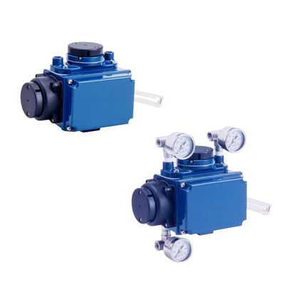 วาล์วควบคุมจีนพร้อม pneumatic azbil ตัวกำหนดตำแหน่งวาล์วอัจฉริยะ SVX 1000 และตัวควบคุมตัวกรองฟิชเชอร์ 67CFR