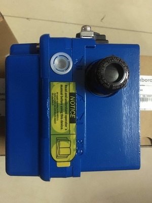 วาล์วควบคุมแบรนด์จีนพร้อม FOXBORO SRI990 Valve Positioner และ Pneumatic Valve Actuator