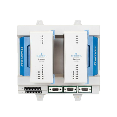 EMERSON Ovation controller OCC100 การตรวจสอบความสมบูรณ์ของเครื่องจักรสำหรับอุตสาหกรรมน้ำและน้ำเสีย