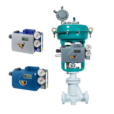 วาล์วควบคุม Pnematic จีนกับ FOXBORO SRI990 วาล์ว Positioner และ Pneumatic วาล์ว Actuator
