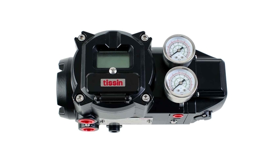 Tissin TS900 Smart Valve Positioner พร้อมวาล์วนิวเมติกและ Fisher Fisher 67CFR วาล์วลดแรงดัน