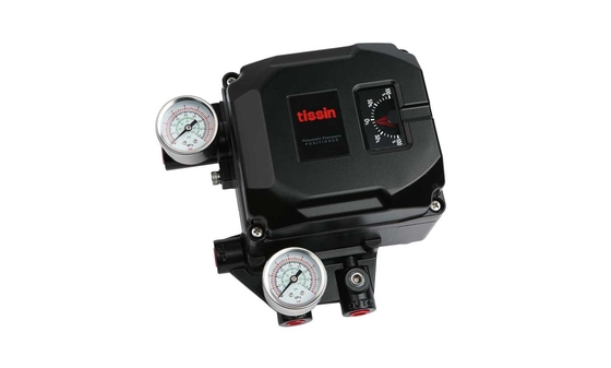 Tissin TS600R EP Positioner พร้อมวาล์วควบคุม Chuan Yi ของจีนและวาล์วลดแรงดัน Fisher 67CFR