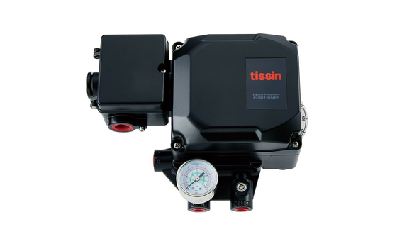Tissin TS600R EP Positioner พร้อมวาล์วควบคุม Chuan Yi ของจีนและวาล์วลดแรงดัน Fisher 67CFR