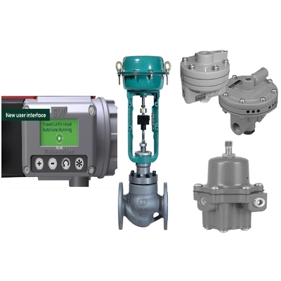 Masoneilan SVI3-21111212 Valve Positioner BR400 Volume Booster Fisher 67CFR Filter Regulator สำหรับวาล์วควบคุมนิวเมติก