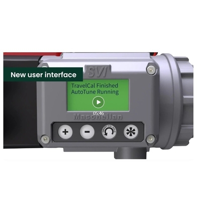 HCP Chuanyi นิวเมติกวาล์วควบคุมด้วย SVI3 Masoneilan Valve Positioner 78-40 กรองวาล์วลดแรงดัน