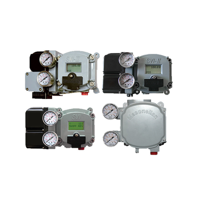 Masoneilan SVI3 ตัวกำหนดตำแหน่งวาล์วควบคุมการไหล BR400 Volume Booster Fisher 67CFR Filter Regulator