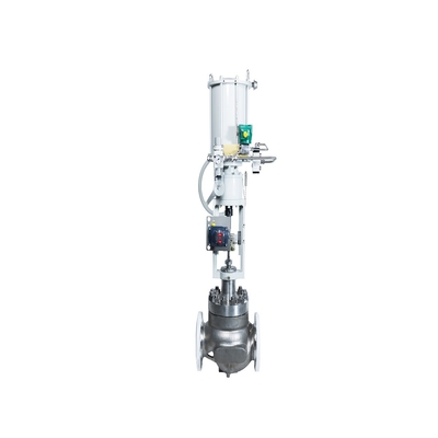 Fisher 67CFR Filter Regulator พร้อมวาล์วควบคุมการไหลและตัวกำหนดตำแหน่งวาล์ว Foxboro SRD998