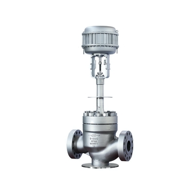 วาล์วควบคุมการไหล Chuanyi Samson 3730-3 Valve Positioner พร้อม Fisher 2625 Filter Regulator และ Masoneilan 78-40