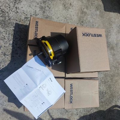 ลิมิตสวิตช์จอภาพตำแหน่งโรตารี Westlock 3000 8300 3300 ซีรีส์พร้อมวาล์ว Fisher V150 และตัวกำหนดตำแหน่ง DVC6200